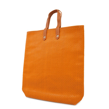 HERMESAuth  Ahmedabad Amedaba GM Leather Handbag,Tote Bag Orange