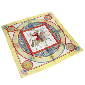 HERMES Carre 90 scarf silk unisex