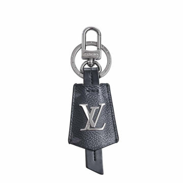 LOUIS VUITTON Eclipse Cloche Cle Keychain Key Ring M63620 Black Men's