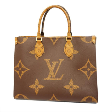 LOUIS VUITTON Shoulder Bag Monogram Giant On the Go MM M45321 Brown Women's