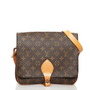 Louis Vuitton Monogram Cartesier 26 Shoulder Bag M51252 Brown PVC Leather Ladies LOUIS VUITTON