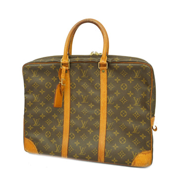 LOUIS VUITTONAuth  Monogram Porto De Cuman Voyage M40226 Men's Briefcase