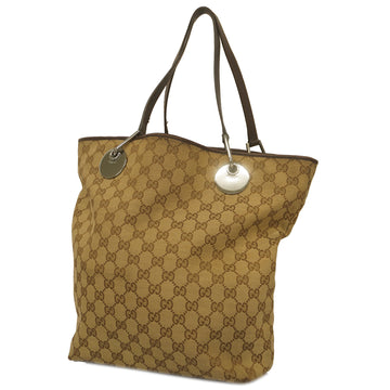 GUCCIAuth  GG Canvas Tote Bag 120836 Women's Tote Bag Beige,Brown