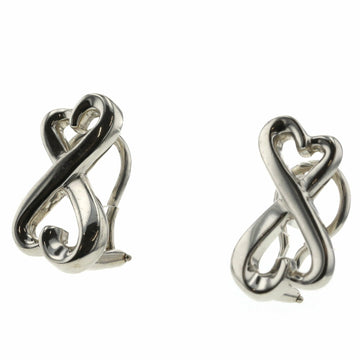 TIFFANY Earrings Double Loving Heart Paloma Picasso Silver 925 Ladies &Co.