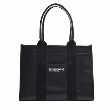 BALENCIAGA Leather Hardware Handbag 671402 Black Womens