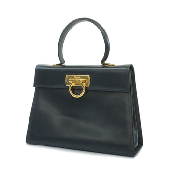 Salvatore Ferragamo Gancini Handbag Women's Leather Handbag