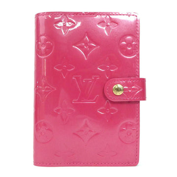 LOUIS VUITTON Notebook Cover Monogram Vernis Agenda PM Framboise Unisex R2101F