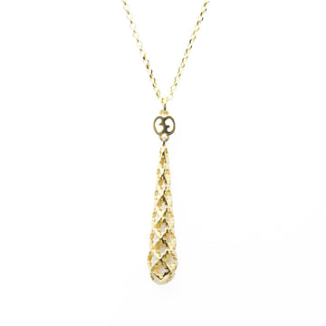 GUCCI Diamantissima Yellow Gold [18K] No Stone Men,Women Fashion Pendant Necklace [Gold]