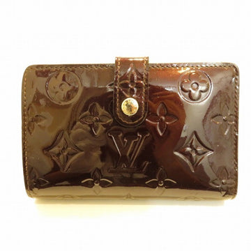 LOUIS VUITTON Vernis Portefeuille Vienois M93521 Clasp Wallet 2-fold Women's