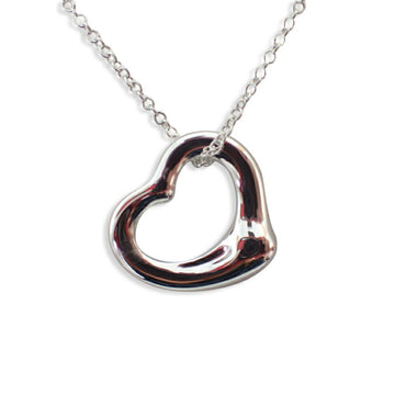 TIFFANY 925 open heart pendant necklace