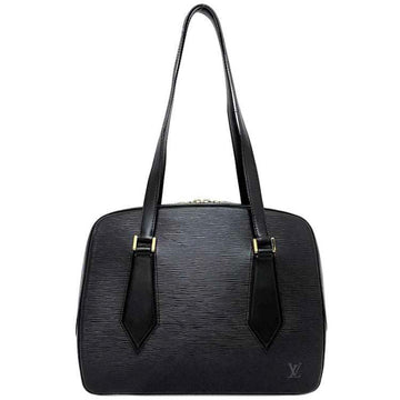 Louis Vuitton Tote Bag Voltaire Black Noir Epi M52432 Leather CA1908 LOUIS VUITTON Shoulder LV