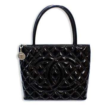 CHANEL Matelasse Reprint Tote Patent No. 6 Coco Mark Bag