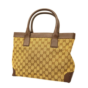 GUCCI tote bag GG canvas 002 1119 brown beige gold hardware ladies