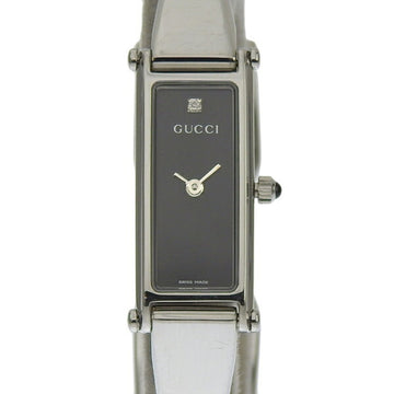 GUCCI 1P Diamond Women's Quartz 1500L SS Watch