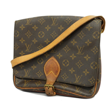 LOUIS VUITTONAuth  Monogram Cartesier M51252 Women's Shoulder Bag