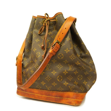 LOUIS VUITTON Shoulder Bag Monogram Noe M42224 Brown Ladies