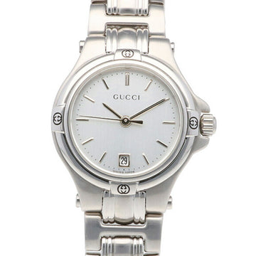 GUCCI watch stainless steel 9040L quartz ladies