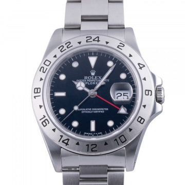 ROLEX Explorer II 16570 black dial watch men