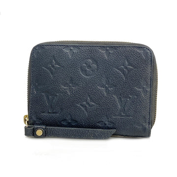 LOUIS VUITTON Wallet Monogram Empreinte Portefeuille Scrette Compact M93430 Infini Men's Women's