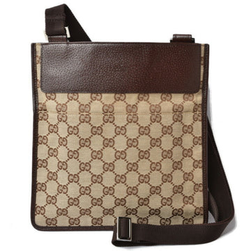 Gucci bag / shoulder GUCCI GG canvas brown beige 213317