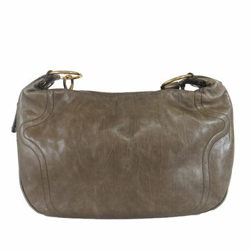 TOD'S shoulder bag leather ladies Shoulder Bag used auth