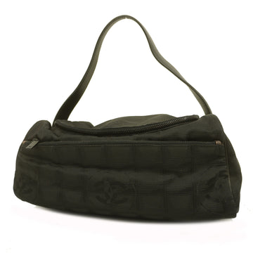 CHANELAuth  New Travel Line Women's Nylon Handbag Black