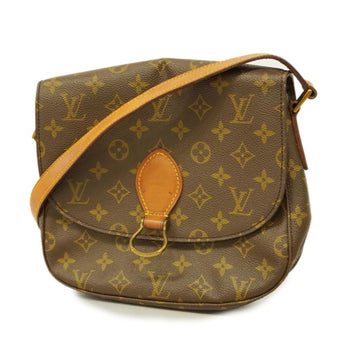 LOUIS VUITTON Shoulder Bag Monogram Saint Cloud M51242 Brown Ladies