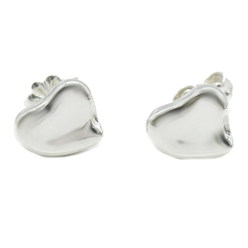 TIFFANY&CO full heart pierced earrings Pierced earrings Silver Silver925 Silver
