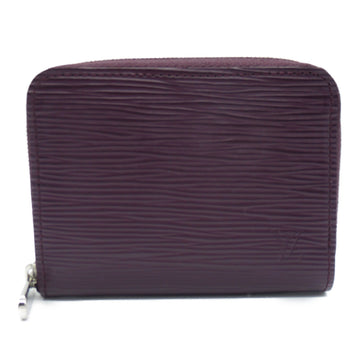 LOUIS VUITTON Zippy coin purse Purple Cassis Epi leather M6015K