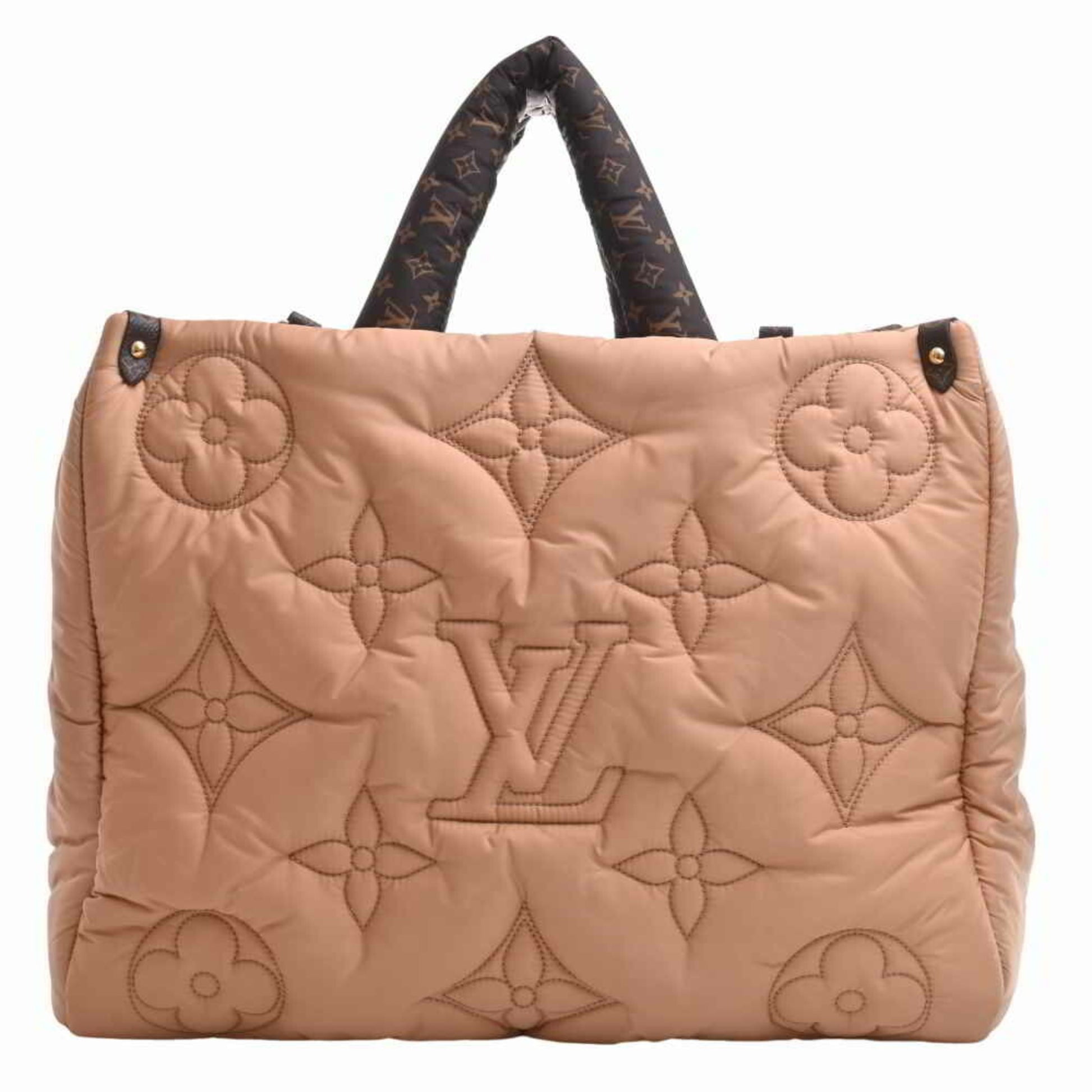 Louis Vuitton Pillow Monogram Shoulder Strap Brown Nylon ref