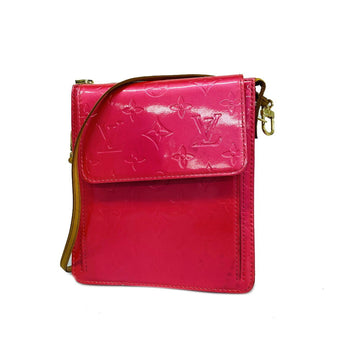 LOUIS VUITTON Shoulder Bag Vernis Motte M91225 Fuchsia Pink Ladies