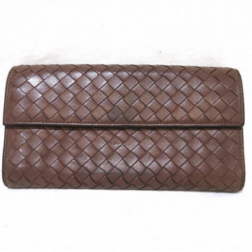 BOTTEGA VENETA Intrecciato Lamb Wallet Long Bifold Unisex