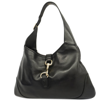 GUCCIAuth  Shoulder Bag 153029 Women's Leather Black