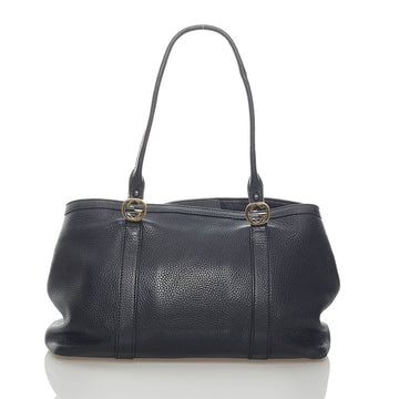 Gucci Miss GG Handbag 353122 Black Leather Ladies GUCCI