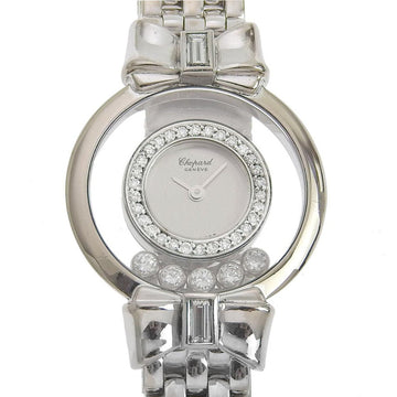 Chopard Happy Diamond Ribbon 5P 20/5512 WG x Quartz Analog Display Ladies Silver Dial Watch