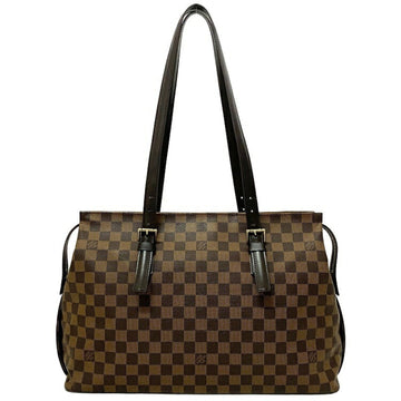 Louis Vuitton Tote Bag Chelsea Brown Damier Ebene N51119 AS1918 LOUIS VUITTON Shoulder Women's