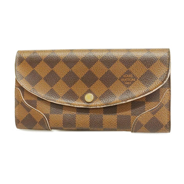 LOUIS VUITTONAuth  Damier Portofeuil Kaisa N61227 Women's Long Wallet [bi-fold]