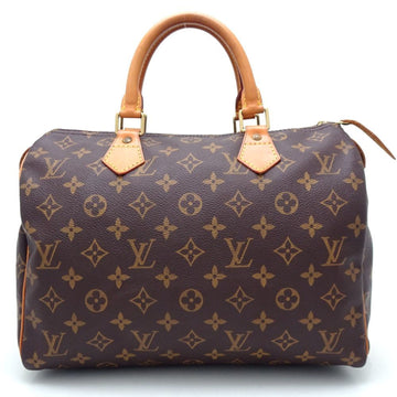 LOUIS VUITTON Monogram Speedy 30 M41526 Handbag Brown 350838