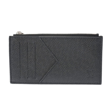 LOUIS VUITTON Taiga Coin Card Holder Noir M62914 Men's Case