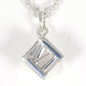 TIFFANY Atlas Cube Silver Necklace Total Weight Approx. 7.2g 40cm Jewelry