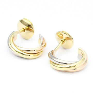 CARTIER Trinity De  Pink Gold [18K],White Gold [18K],Yellow Gold [18K] Hoop Earrings