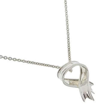 TIFFANY ribbon silver 925 women's necklace