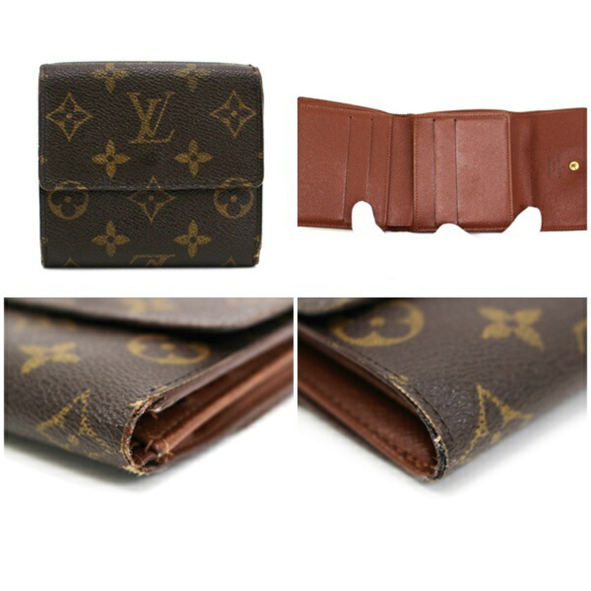 LOUIS VUITTON wallet M61652 Portonet Bie Cult Credit Monogram