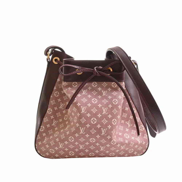 LOUIS VUITTON Noe PM Monogram Idylle Canvas Shoulder Bag Sepia