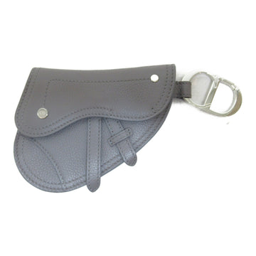 Dior Pouch Gray leather