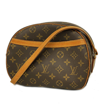 LOUIS VUITTON Shoulder Bag Monogram Blois M51221 Brown Ladies