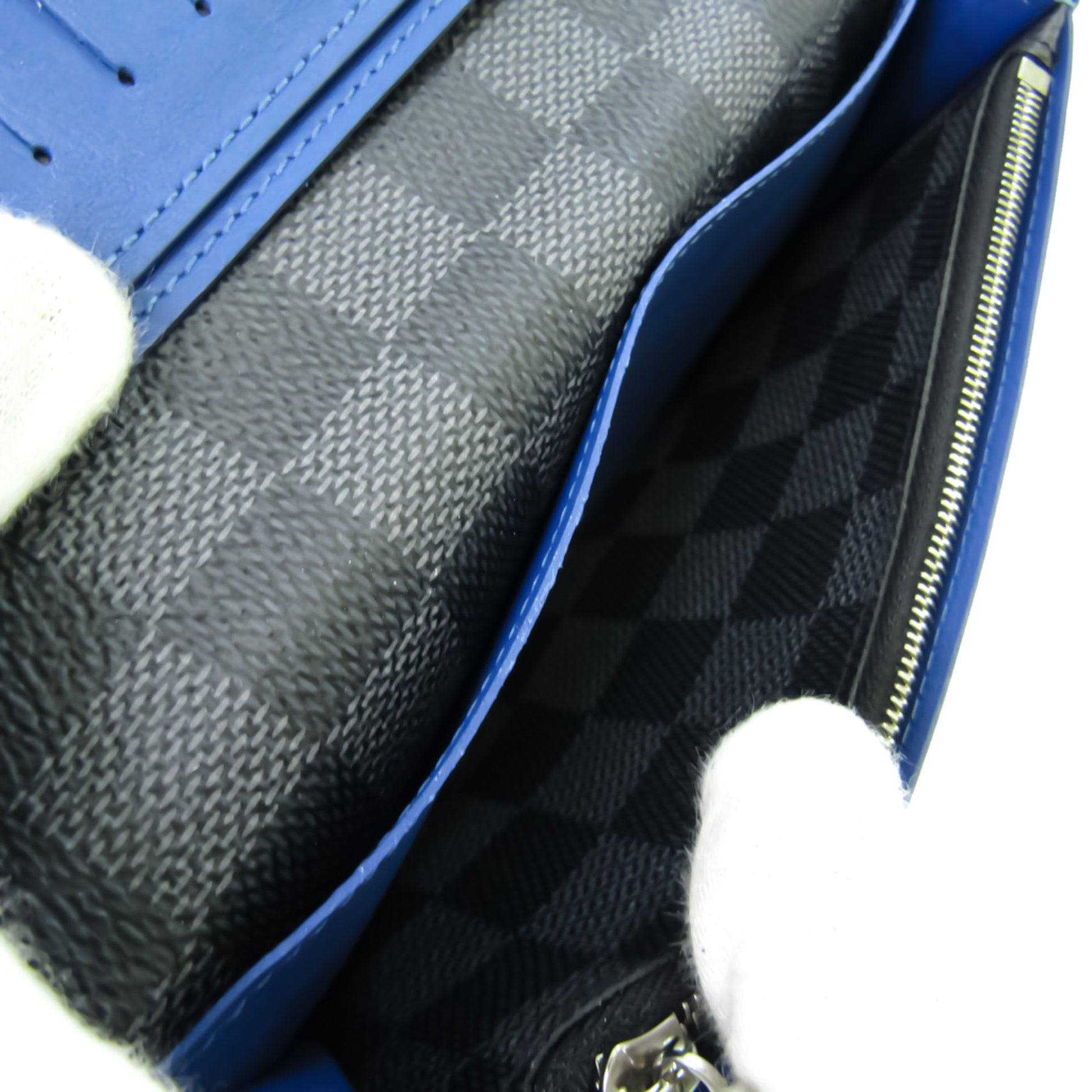 Louis Vuitton Damier Cobalt Brazza Wallet N63212 Men's Damier