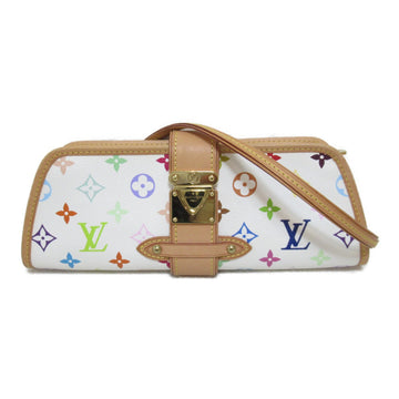 LOUIS VUITTON Shirley handbag Mulch color Blanc Monogram Multicolore PVC coated canvas M40049