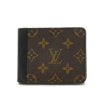 Louis Vuitton Monogram Macassar Portefeuil Multiple Bifold Billfold Wallet M69408