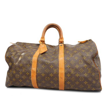 LOUIS VUITTONAuth  Monogram Keepol 50 M41426 Boston Bag